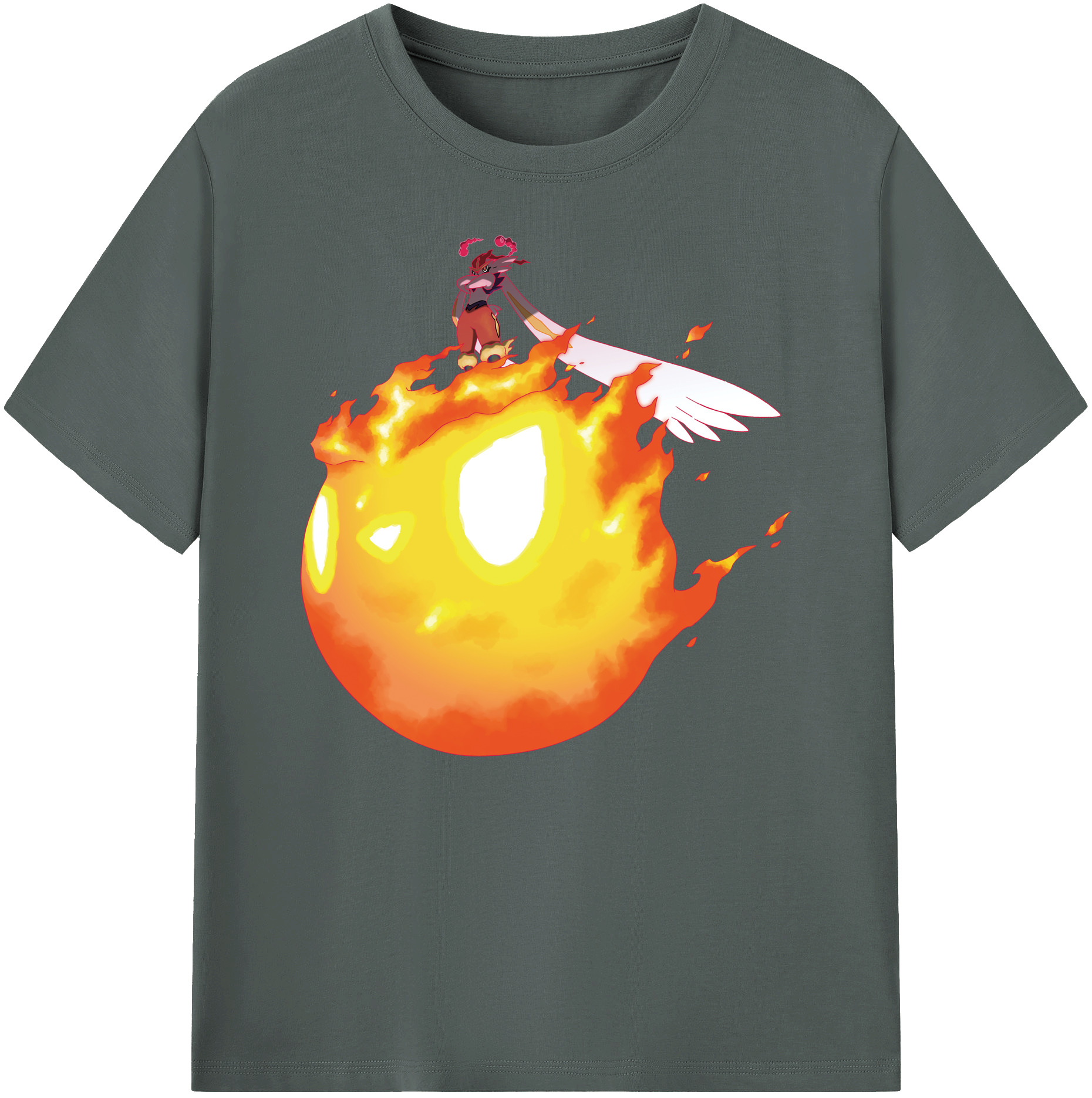 （画像用） ポケットモンスター Pokémon 綿100％ メンズ半袖Tシャツ｜肌触りやわらか＆通気性